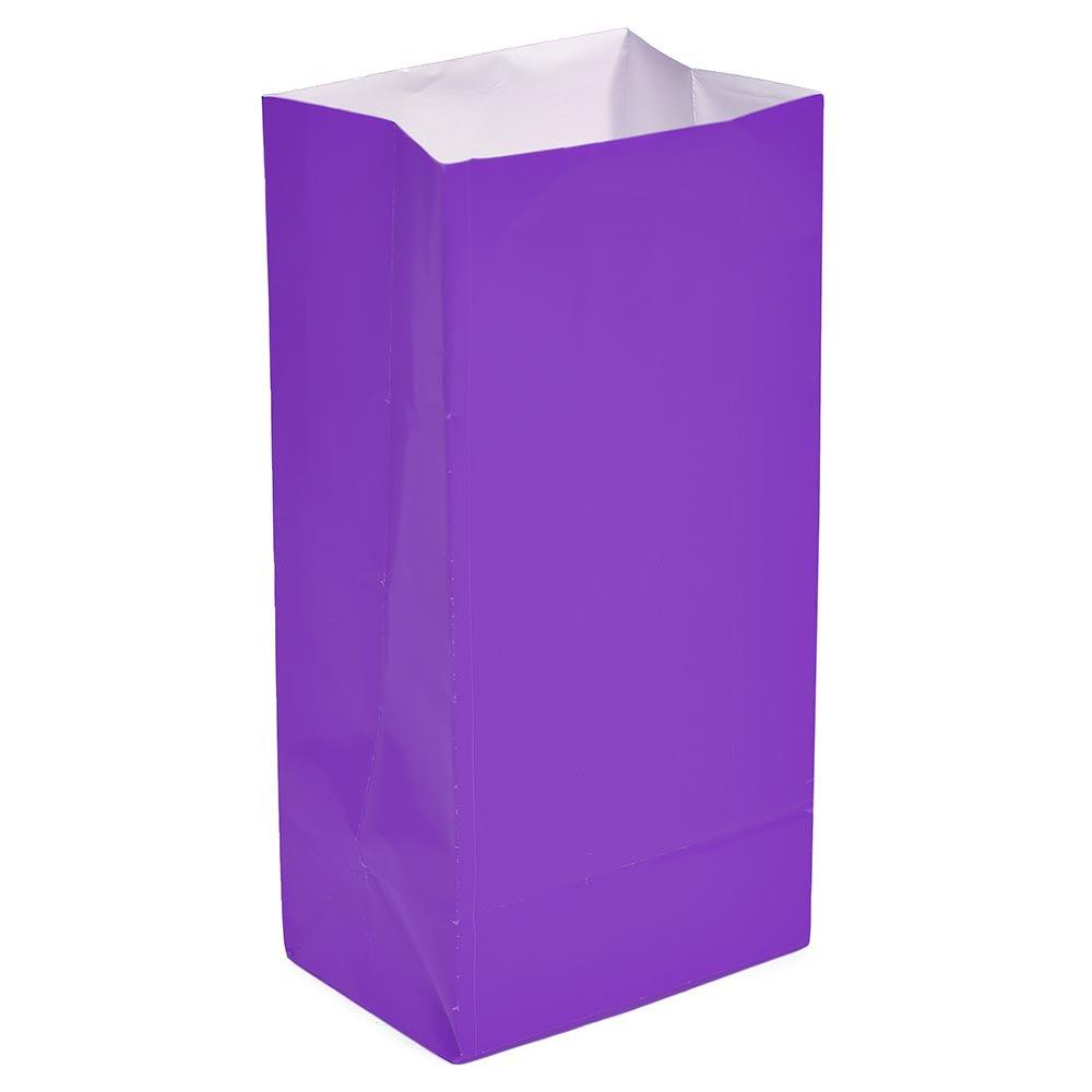 Mini Candy Treat Bags - Purple: 24-Piece Bag - Candy Warehouse