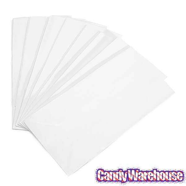 Mini Candy Treat Bags - White: 24-Piece Bag - Candy Warehouse