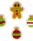 Mini Gingerbread Boy and Ornament Cookie Decorations: 24-Piece Pack - Candy Warehouse