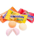 Mini Mentos Fruit Candy Single Packs: 1LB Bag