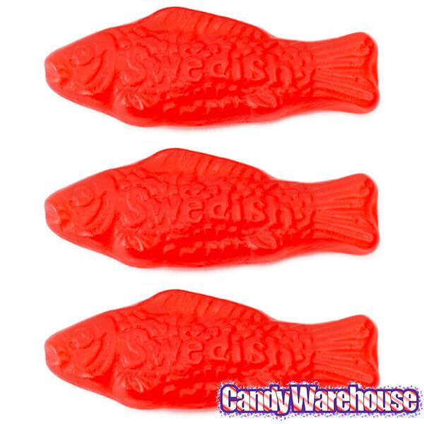 Mini Swedish Fish Candy - Red: 3.5LB Bag - Candy Warehouse