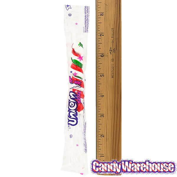 Mini Unicorn Pops Twist Suckers - Christmas: 24-Piece Jar - Candy Warehouse