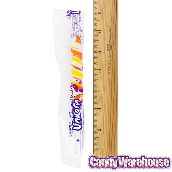 Mini Unicorn Pops Twist Suckers - Halloween: 24-Piece Jar - Candy Warehouse