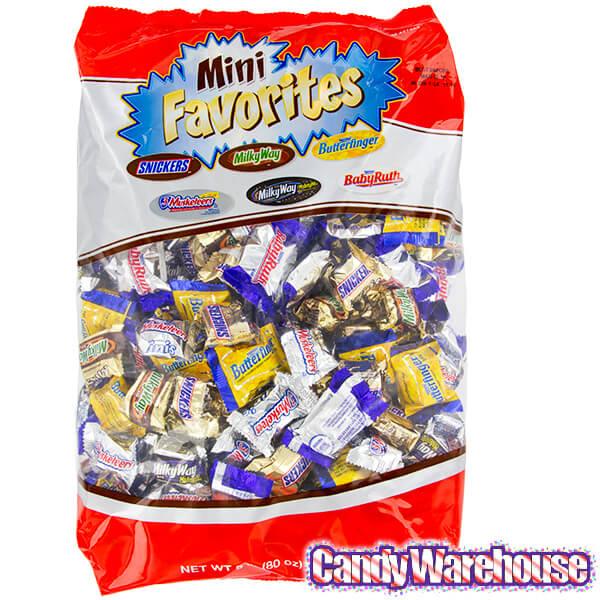 Minis Chocolate Candy Assortment: 240-Piece Bag