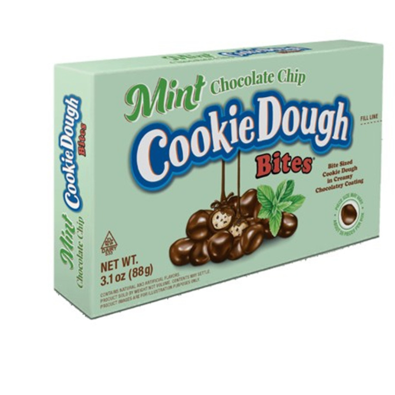 Mint Chip Cookie Dough Bites: 12-Pack-Candy Warehouse