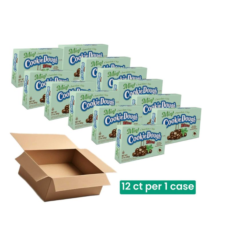 Mint Chip Cookie Dough Bites: 12-Pack-Candy Warehouse