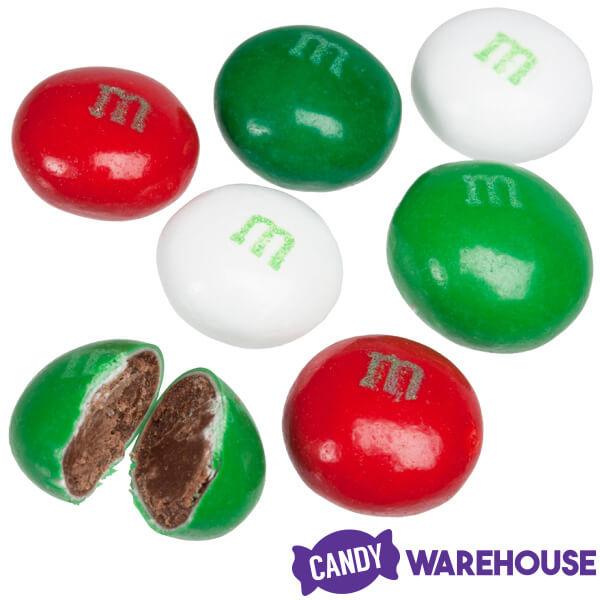 Mint Christmas M&M's Candy: 9.2-Ounce Bag - Candy Warehouse