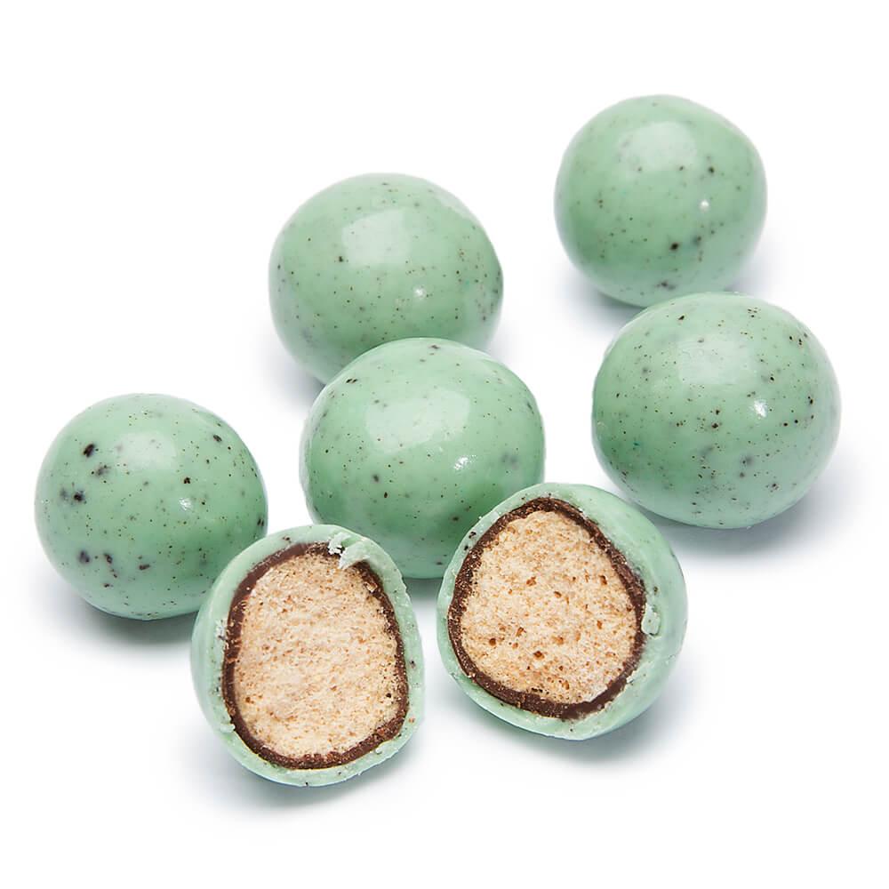 Mint Cookies & Cream Malt Balls: 2LB Bag - Candy Warehouse