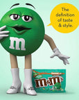 Mint Dark Chocolate M&M's Candy: 9.6-Ounce Bag - Candy Warehouse