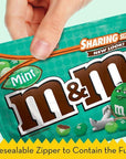 Mint Dark Chocolate M&M's Candy: 9.6-Ounce Bag - Candy Warehouse