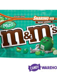 Mint Dark Chocolate M&M's Candy: 9.6-Ounce Bag - Candy Warehouse