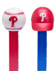 MLB Team Baseball PEZ Candy Packs - Philadelphia Philles: 12-Piece Box