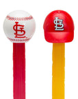 MLB Team Baseball PEZ Candy Packs - St. Louis Cardinals: 12-Piece Box