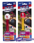 MLB Team Baseball PEZ Candy Packs - St. Louis Cardinals: 12-Piece Box