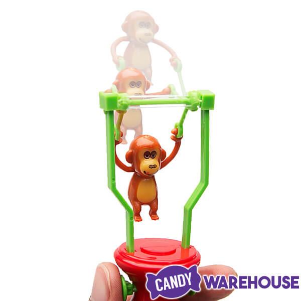 Monkey Swing Toys with Candy: 12-Piece Box - Candy Warehouse