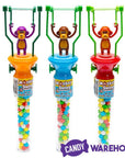 Monkey Swing Toys with Candy: 12-Piece Box