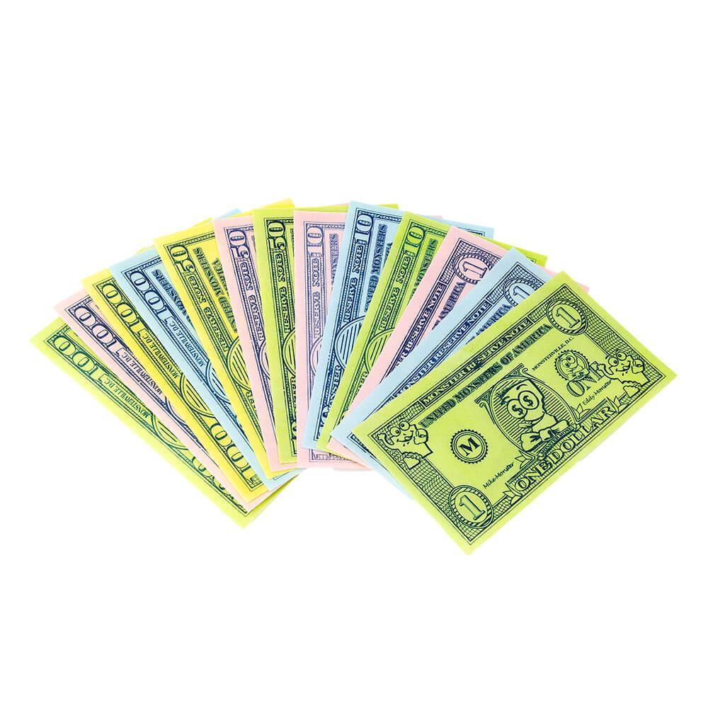 Monster Money Edible Paper Candy Bills 8-Packs: 36-Piece Box - Candy Warehouse