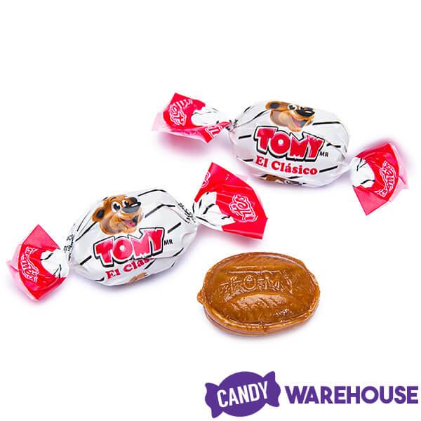 Montes Tomy Rich Butterscotch Hard Candy: 160-Piece Bag - Candy Warehouse