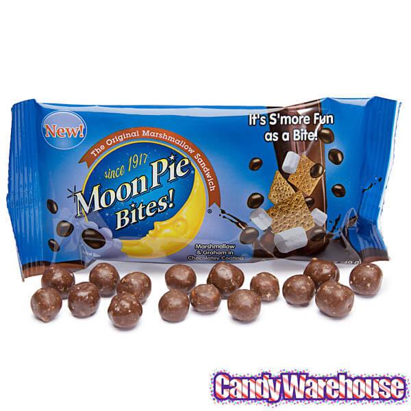 Moon Pie Bites Candy: Giant 1LB Box - Candy Warehouse