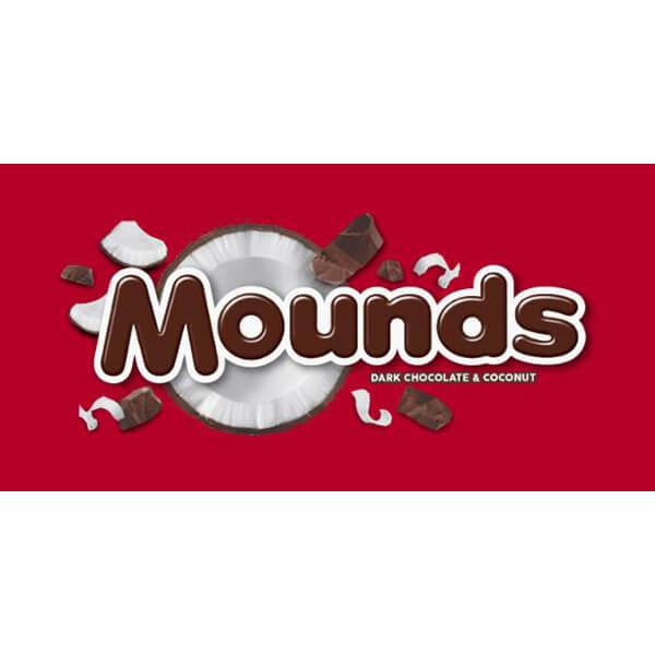 Mounds Snack Size Candy Bars: 18-Piece Bag - Candy Warehouse