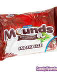 Mounds Snack Size Candy Bars: 18-Piece Bag - Candy Warehouse