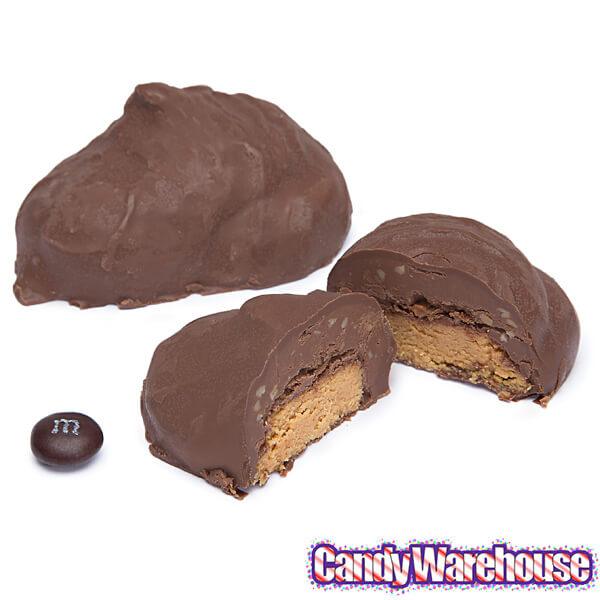 Mountain Candy Bars - Peanut Butter: 15-Piece Box - Candy Warehouse