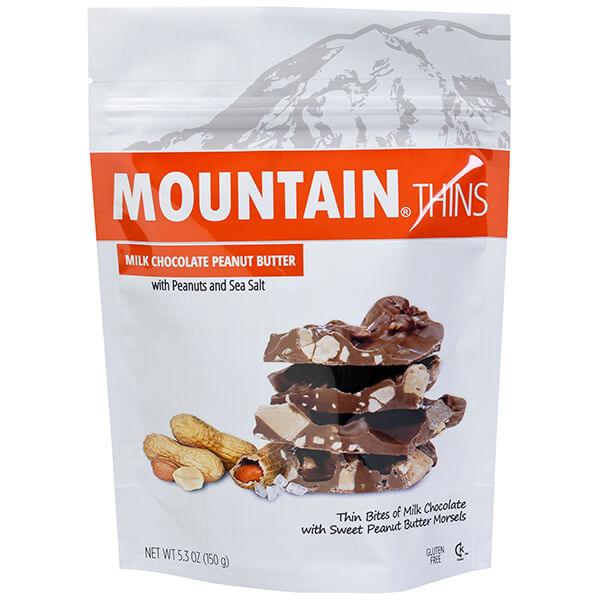 Mountain Thins - Milk Chocolate Peanut Butter: 5.3-Ounce Bag - Candy Warehouse