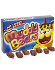 Muddy Bears Chocolate Covered Gummi Bears Theater Size Packs: 12-Piece Box - Candy Warehouse