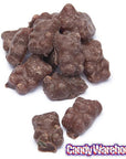 Muddy Bears Chocolate Covered Gummy Bears Candy: Giant 1LB Box