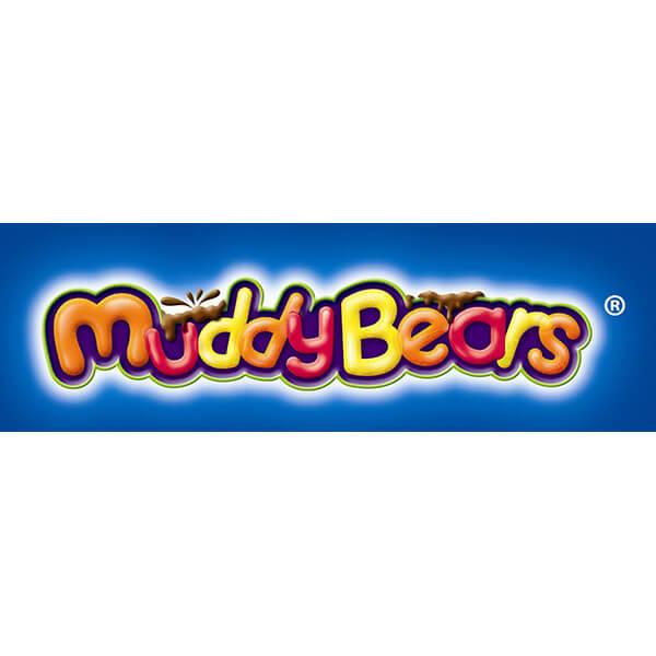 Muddy Bears Chocolate Covered Gummy Bears Candy: Giant 1LB Box