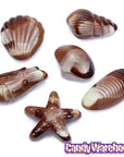 Nautilus Belgian Chocolate Seashells: 18-Piece Box - Candy Warehouse