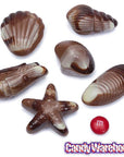 Nautilus Belgian Chocolate Seashells: 18-Piece Box - Candy Warehouse