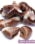 Nautilus Belgian Chocolate Seashells: 18-Piece Box - Candy Warehouse