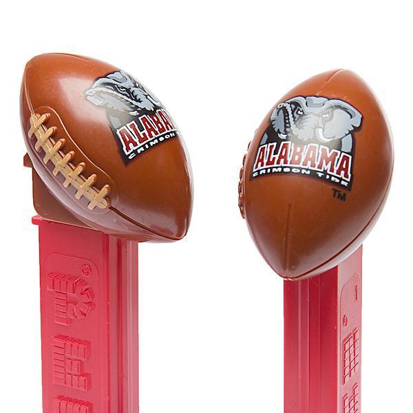 NCAA College Football PEZ Candy Packs - Alabama: 12-Piece Box - Candy Warehouse