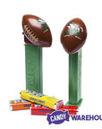 NCAA College Football PEZ Candy Packs - Notre Dame: 12-Piece Box - Candy Warehouse