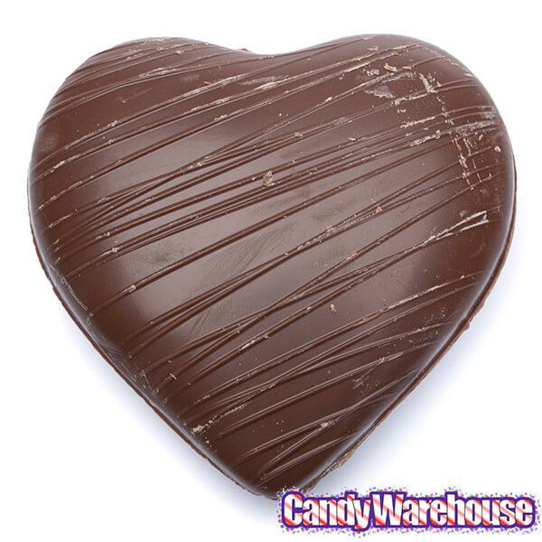 Necco Sweethearts Hollow Milk Chocolate Heart with Classic Candy Hearts - Candy Warehouse