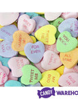 Necco Sweethearts Large Conversation Candy Hearts - Modern Flavors: 6-Ounce Bag