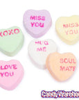 Necco Sweethearts Tiny Conversation Candy Hearts - Classic Flavors: 1LB Bag