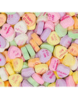 Necco Sweethearts Tiny Conversation Candy Hearts - Classic Flavors: 32LB Case - Candy Warehouse