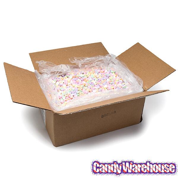 Necco Sweethearts Tiny Conversation Candy Hearts - Classic Flavors: 32LB Case - Candy Warehouse