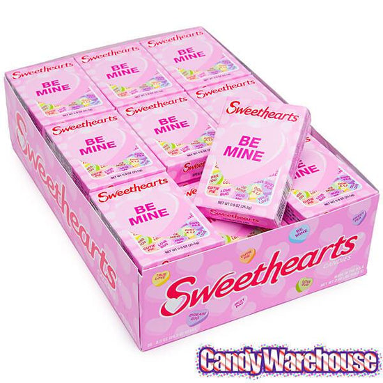 Necco Sweethearts Tiny Conversation Candy Hearts Packs - Modern Flavors 