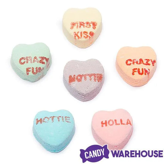 Necco Sweethearts Tiny Conversation Candy Hearts Packs - Sour Flavors ...