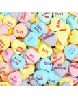 Necco Sweethearts Tiny Conversation Candy Hearts - Sour Flavors: 32LB Case