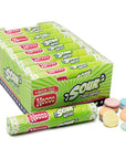 Necco Wafers Candy Rolls - Sour Flavors: 24-Piece Box