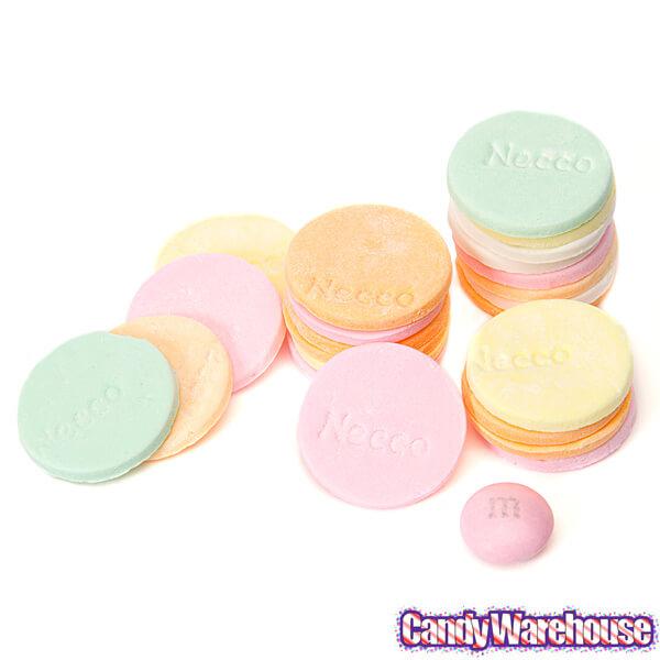 Necco Wafers Candy Rolls - Tropical: 24-Piece Box - Candy Warehouse