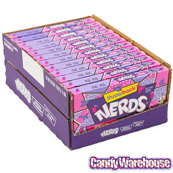 Nerds Candy 5-Ounce Packs - Strawberry & Grape: 12-Piece Box - Candy Warehouse