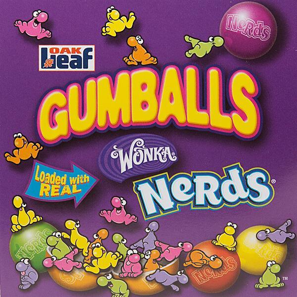 Nerds Candy Filled Gumballs: 700-Piece Case - Candy Warehouse