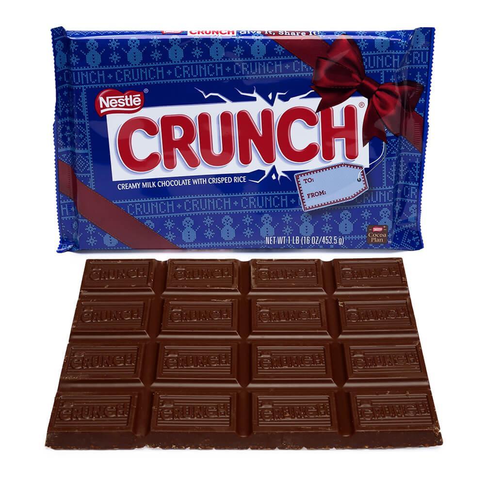 Nestle Crunch 1-Pound Candy Bar - Candy Warehouse