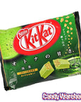 Nestle Kit Kat Snack Size Packs - Green Tea: 12-Piece Bag - Candy Warehouse