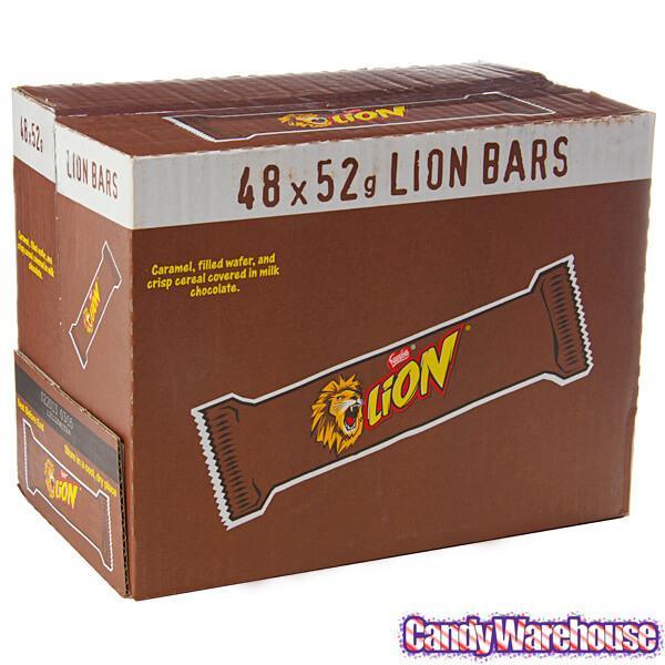 Nestle Lion Bars: 36-Piece Box - Candy Warehouse